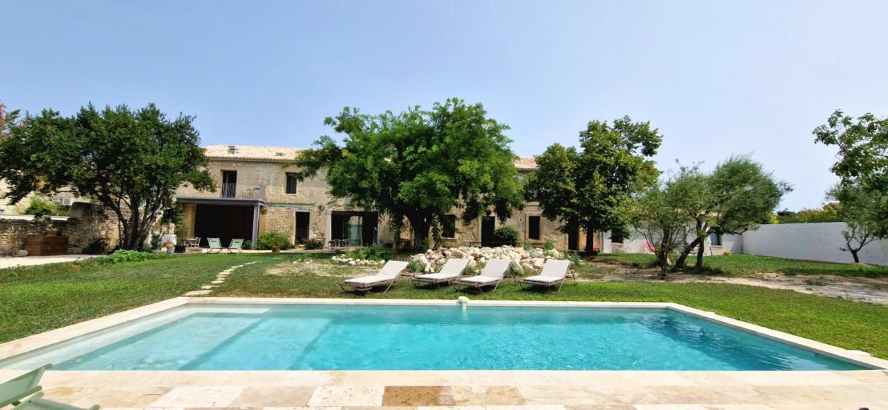 Appartement Dans Un Mas Provencal Renove Saint-Hilaire-dʼOzilhan Екстериор снимка