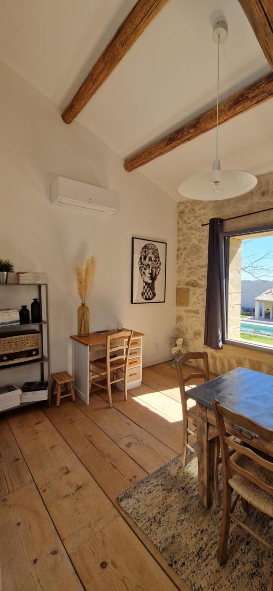 Appartement Dans Un Mas Provencal Renove Saint-Hilaire-dʼOzilhan Екстериор снимка