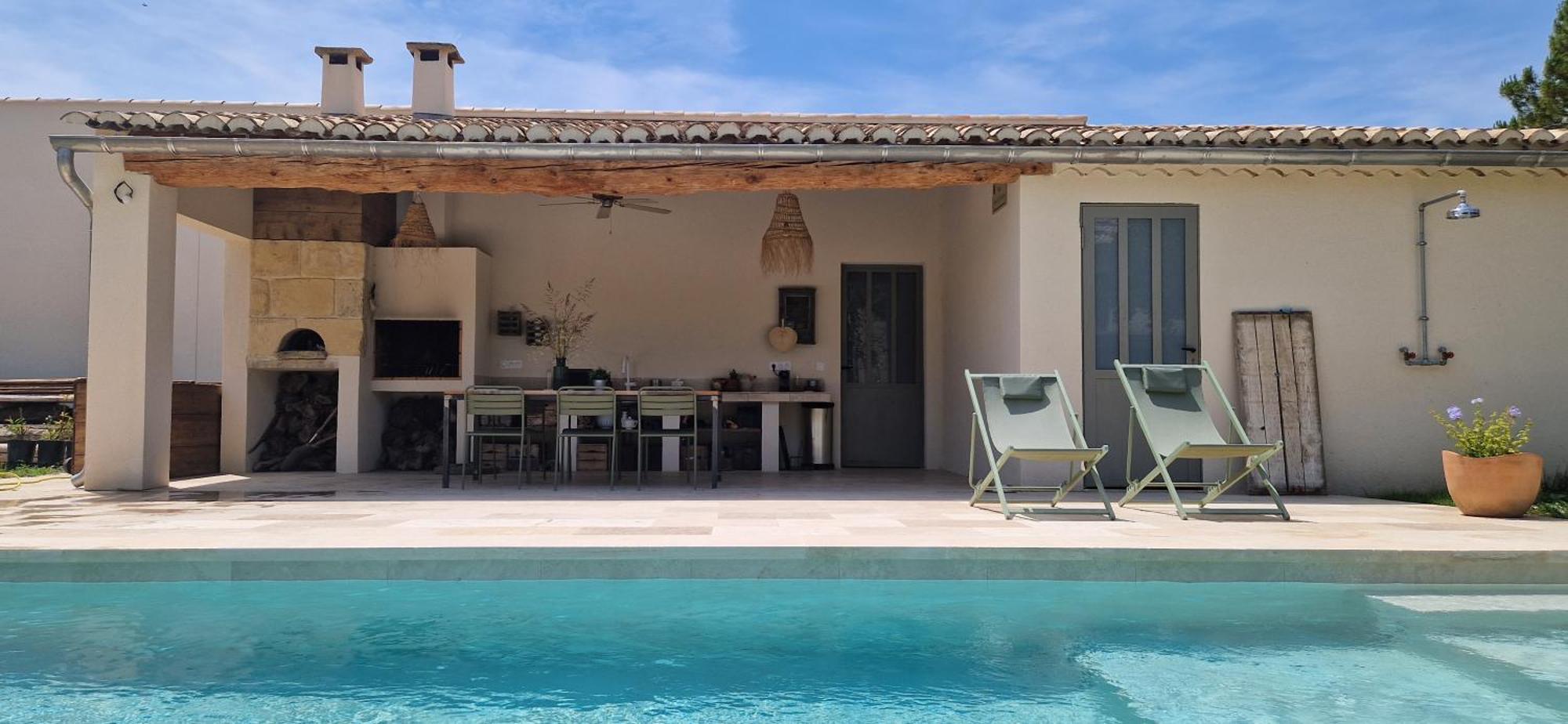Appartement Dans Un Mas Provencal Renove Saint-Hilaire-dʼOzilhan Екстериор снимка